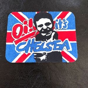 Vintage Deadstock Soccer Futbal Football Hooligans OI ITS CHELSEA Patch UK